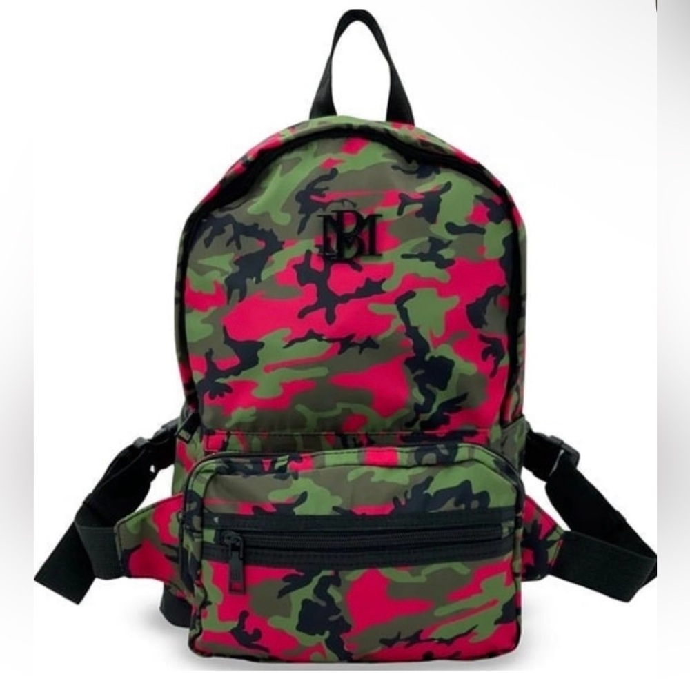 BADGLEY MISCHKA Camouflage Backpack and Fanny pack NWT - 2 pc